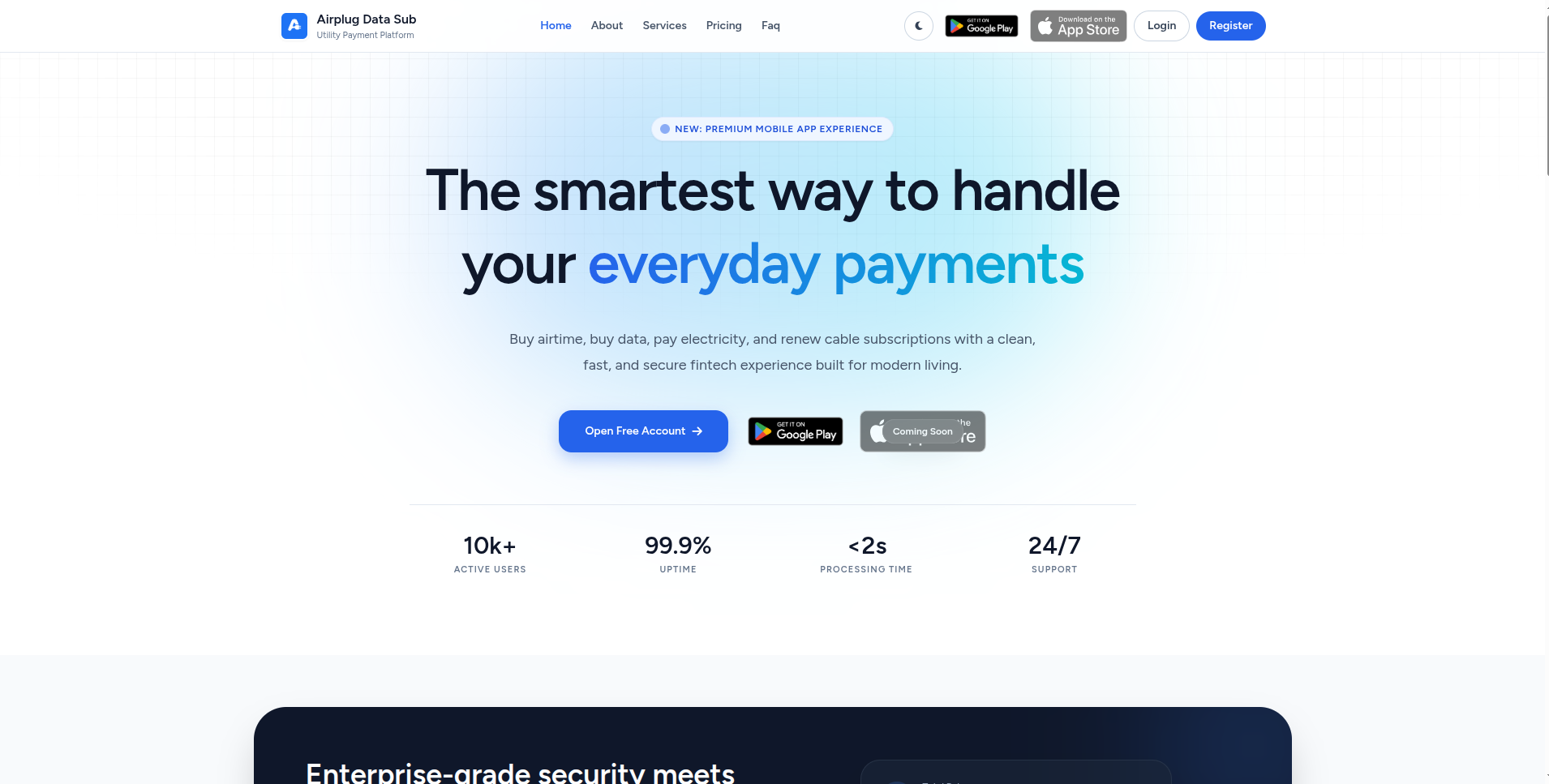 Airplug Pay preview